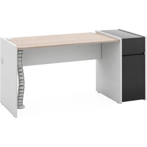 VEE / ESCRITORIO INDIVIDUAL CREDENZA BAJA Escritorio Individual Vee Credenza Baja Der 500x500