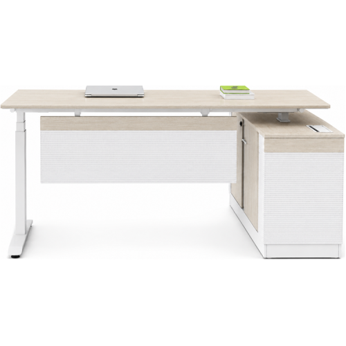 RISE PRO / ESCRITORIO EJECUTIVO ELEVABLE EEJE 00557MAPLE IZQ 500x500
