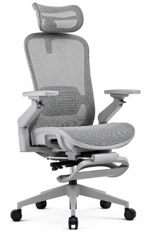 SILLA EJECUTIVA MASAJE GRIS